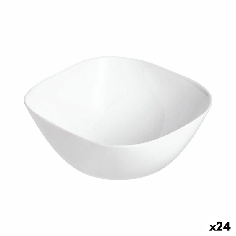 Ciotola Luminarc Multiusos Multiuso Ø 14 cm Bianco Vetro (24 Unità) Ciotola Luminarc Multiusos Multiuso Ø 14 cm Bianco Vetro (24 Unità)