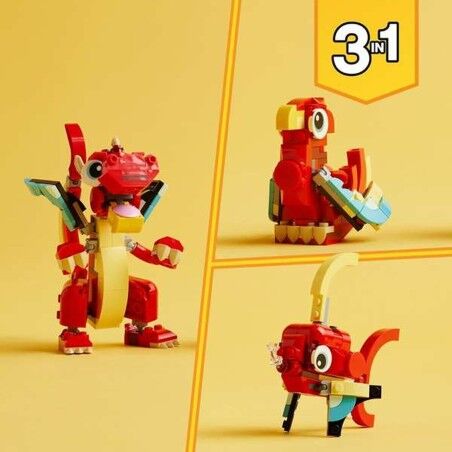 Set di Costruzioni Lego Creator 31145 Red Dragon 149 Pezzi