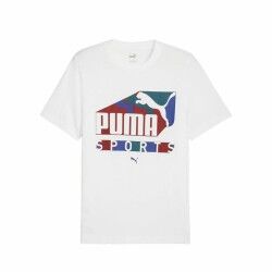 Maglia a Maniche Corte Uomo Puma Bianco