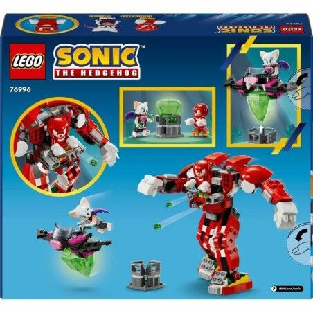 Set di Costruzioni Lego 76996 Sonic The Hedgehog Knuckles' Robot Guardian Multicolore