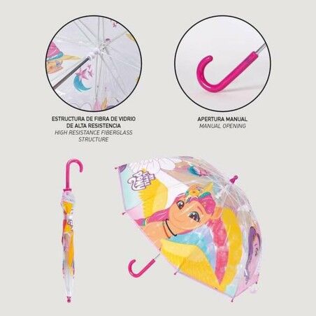 Ombrelli My Little Pony Multicolore Trasparente