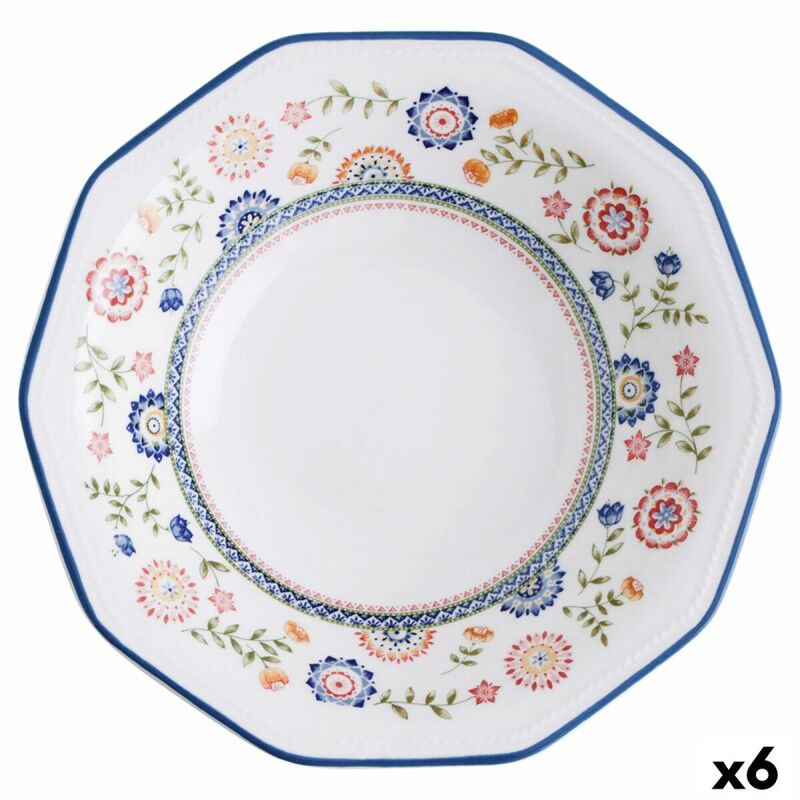 Piatto Fondo Churchill Bengal Ceramica servizio di piatti (Ø 20,5 cm) (6 Unità) Piatto Fondo Churchill Bengal Ceramica servizio di piatti (Ø 20,5 cm) (6 Unità)