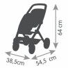 Carrozzina per Bambole Smoby Maxi-Cosi Twin 64 cm