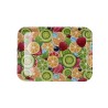 Vassoio per la colazione Quid Habitat Multicolore Plastica 28 x 20 x 1,5 cm Con manici Frutta (12 Unità)