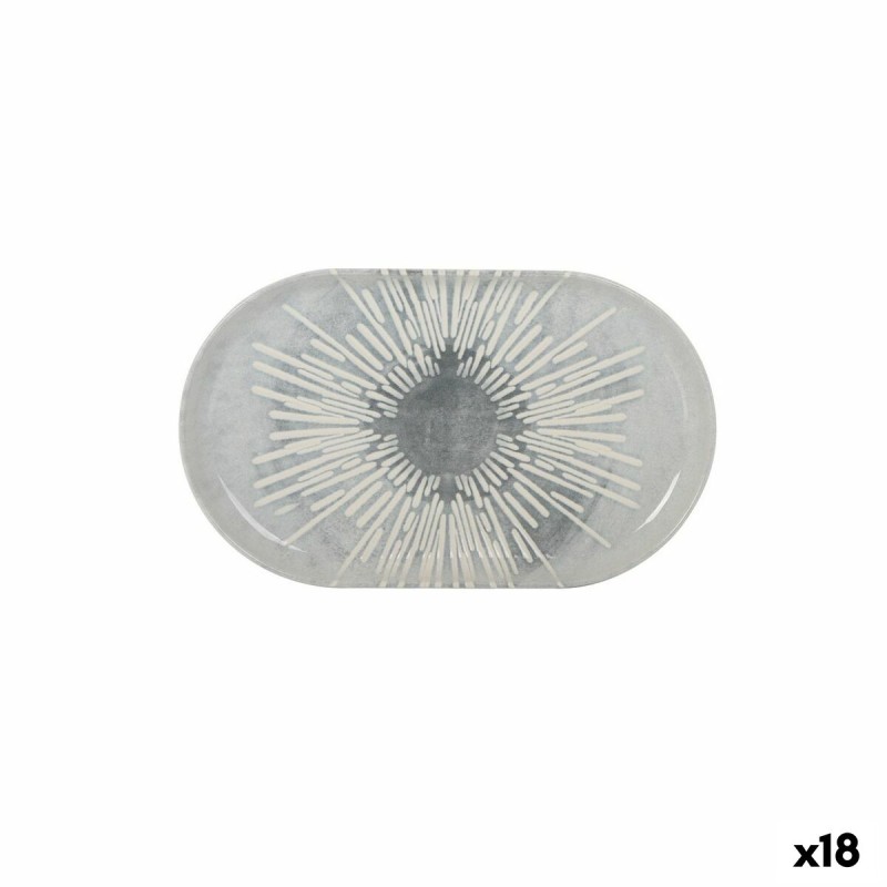 Vassoio per aperitivi La Mediterránea Ivar Ovale 25 x 15 x 2,2 cm (18 Unità) Vassoio per aperitivi La Mediterránea Ivar Ovale 25 x 15 x 2,2 cm (18 Unità)