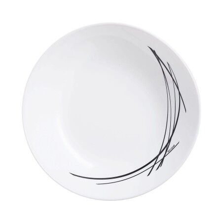 Piatto Fondo Arcopal Domitille Bicolore Vetro (20 cm) (12 Unità)