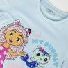 Maglia a Maniche Corte per Bambini Gabby's Dollhouse Turchese