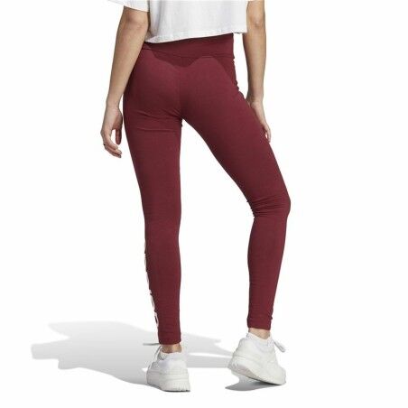 Leggings Sportivo da Donna Adidas Rosso Granato