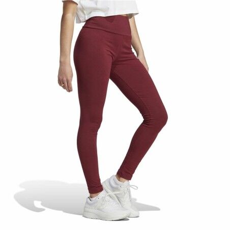 Leggings Sportivo da Donna Adidas Rosso Granato