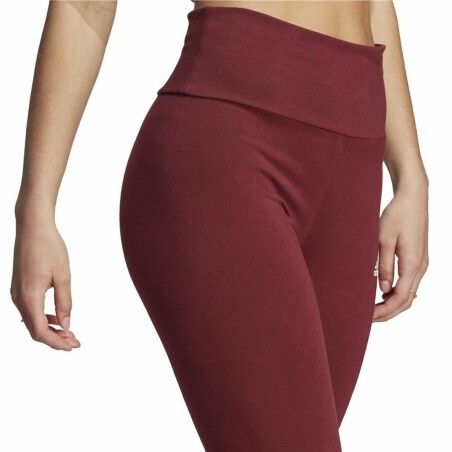 Leggings Sportivo da Donna Adidas Rosso Granato