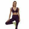 Top Sportivo Donna Black Limba Nero