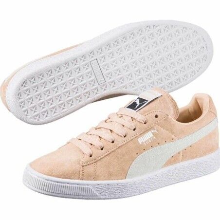 Scarpe da Tennis Casual Uomo Puma Suede Classic + Natural  Beige