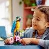 Set di Costruzioni Lego Creator 31136 Exotic parrot with frog and fish 3 in 1 253 Pezzi