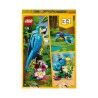 Set di Costruzioni Lego Creator 31136 Exotic parrot with frog and fish 3 in 1 253 Pezzi