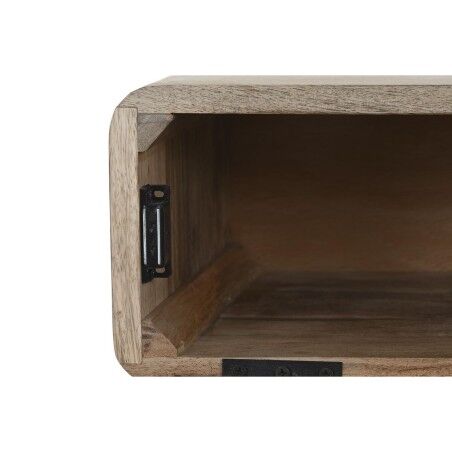 Comodino DKD Home Decor Marrone Naturale Legno di mango 50 x 40 x 50 cm