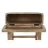 Comodino DKD Home Decor Marrone Naturale Legno di mango 50 x 40 x 50 cm