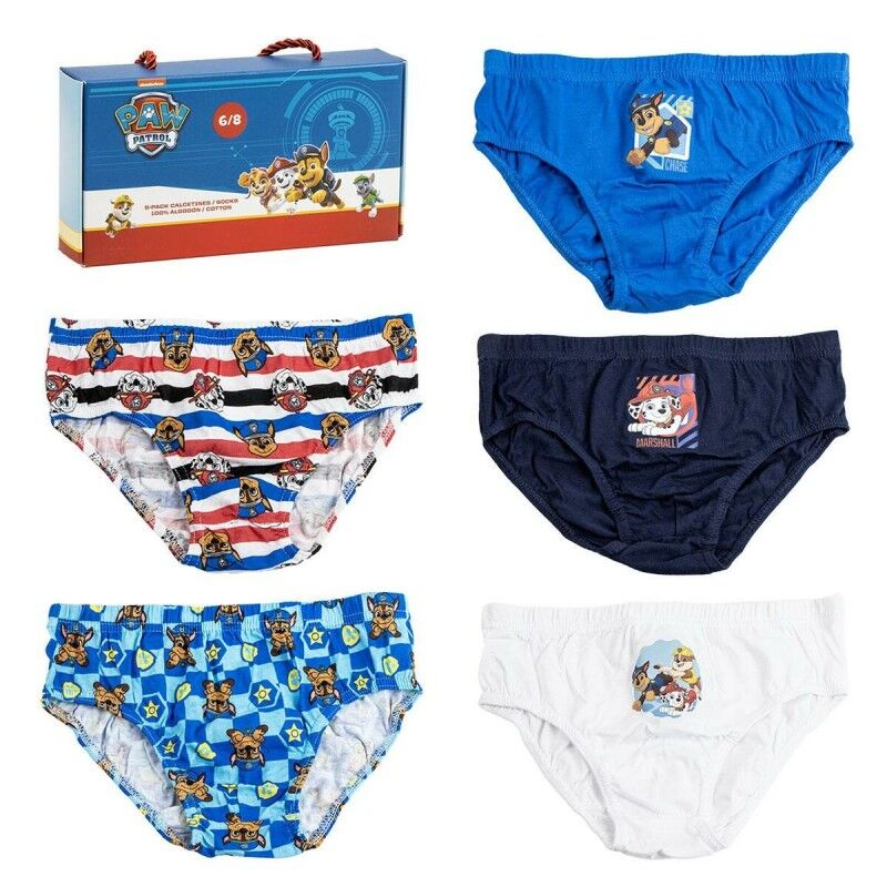 Pacco di Slip da Uomo The Paw Patrol Multicolore 5 Unità Pacco di Slip da Uomo The Paw Patrol Multicolore 5 Unità