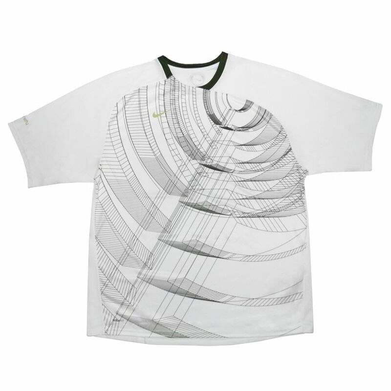 Maglia a Maniche Corte Uomo Nike Summer T90 Bianco Maglia a Maniche Corte Uomo Nike Summer T90 Bianco