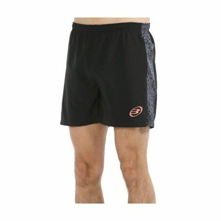 Pantaloni Corti Sportivi da Uomo Bullpadel Moler Nero