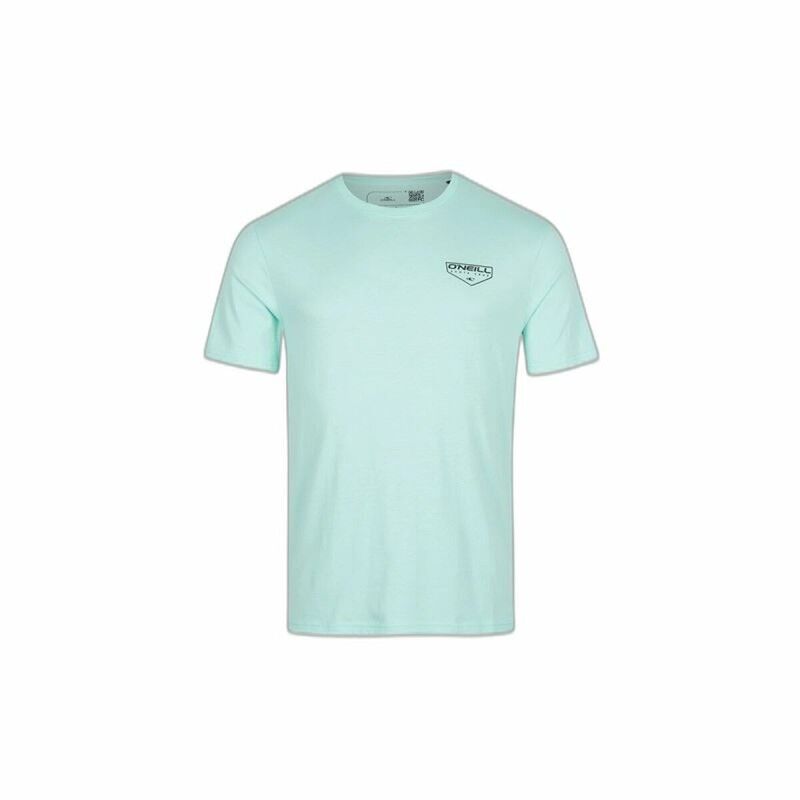 Maglia a Maniche Corte Uomo O'Neill Longview Acquamarina Maglia a Maniche Corte Uomo O'Neill Longview Acquamarina