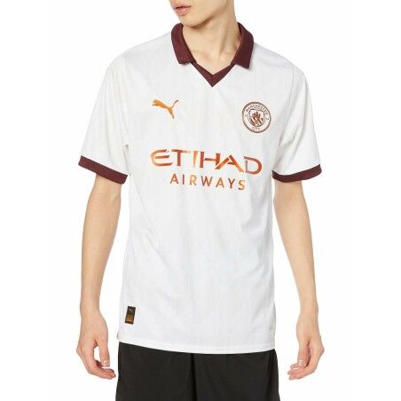 Maglia da Calcio a Maniche Corte Uomo Puma  Manchester City Away Bianco
