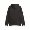 Felpa con Cappuccio Uomo Puma Squad Fl Nero
