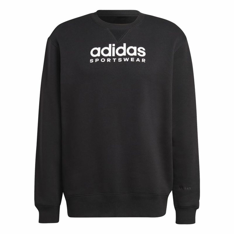 Felpa senza Cappuccio Uomo Adidas M All Szn G Swt Nero Felpa senza Cappuccio Uomo Adidas M All Szn G Swt Nero