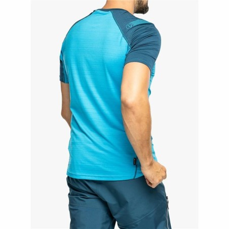 Maglia Sportiva a Maniche Corte La Sportiva Sunfire Blu cielo
