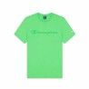Maglia a Maniche Corte Uomo Champion Crewneck Verde