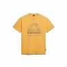 Maglia a Maniche Corte Uomo Napapijri S-Faber Dorato