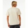 Maglia a Maniche Corte Uomo Rip Curl Surf Revival Mumma Bianco Caldo