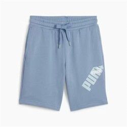 Pantaloncino Sportivo Puma POWER Graphic Zen Azzurro
