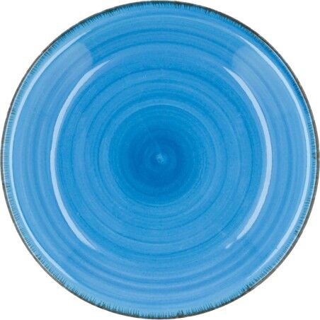 Piatto Fondo Quid Vita Azzurro Ceramica (ø 21,5 cm) (12 Unità)