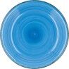 Piatto Fondo Quid Vita Azzurro Ceramica (ø 21,5 cm) (12 Unità)