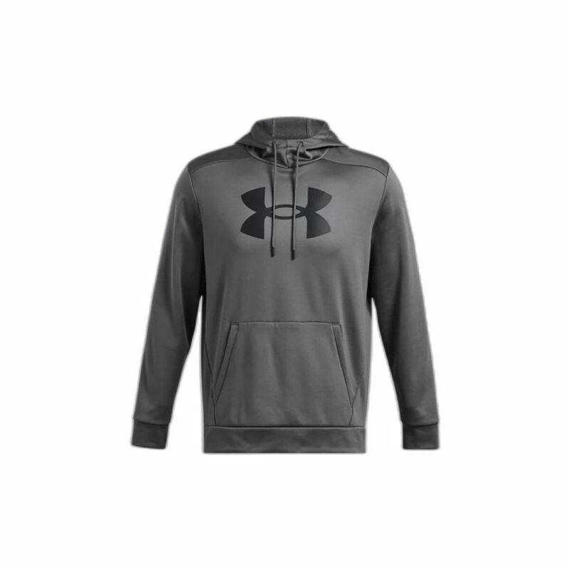 Felpa con Cappuccio Uomo Under Armour Big Logo Grigio Felpa con Cappuccio Uomo Under Armour Big Logo Grigio