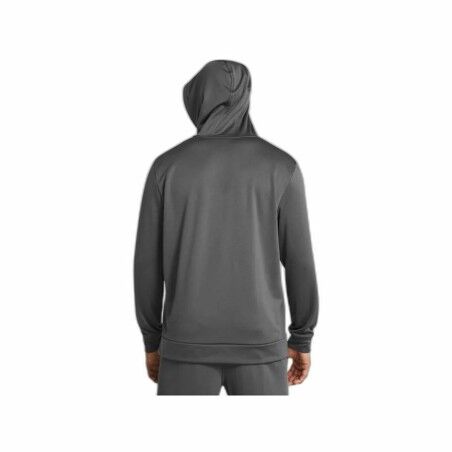 Felpa con Cappuccio Uomo Under Armour Big Logo Grigio
