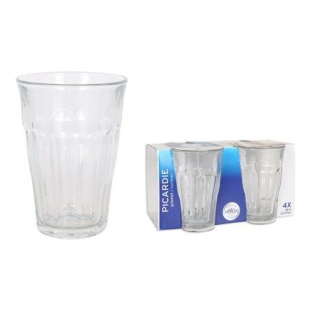Set di Bicchieri Duralex 1029AC04 Cristallo 360 ml (4 Unità)