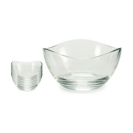 Ciotola per Aperitivi Vivalto TP-1019-12/BHZ Trasparente Vetro 460 ml 12 x 6 x 12 cm (6 Unità)