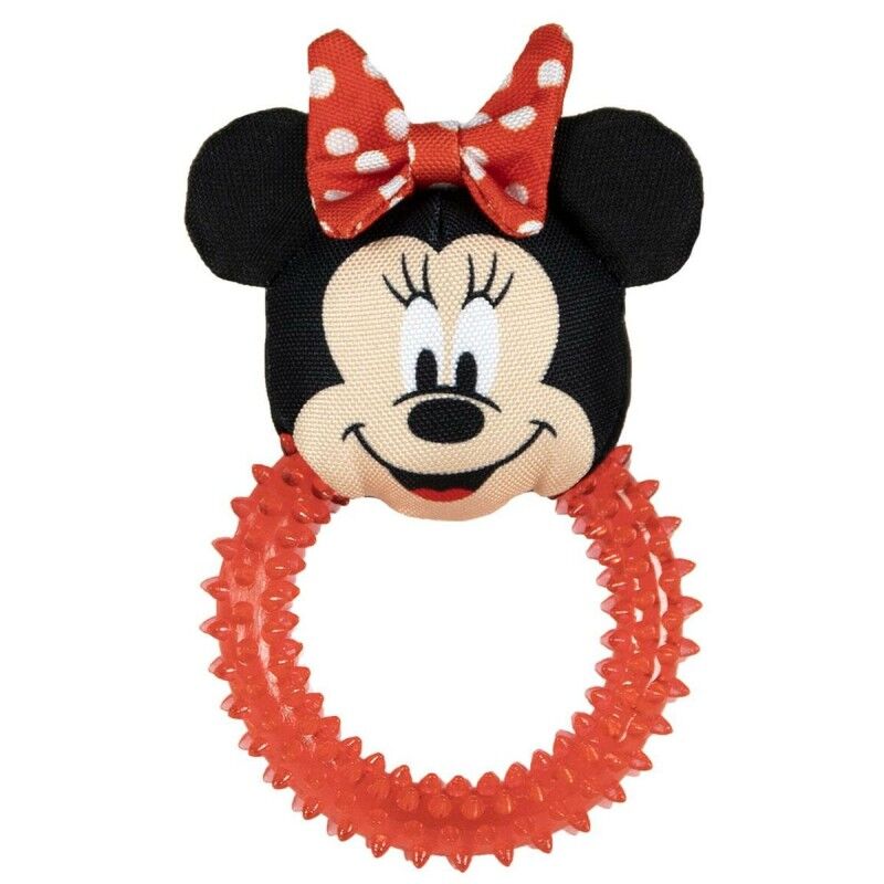 Giocattoli per cani Minnie Mouse Rosso 100 % poliestere Giocattoli per cani Minnie Mouse Rosso 100 % poliestere