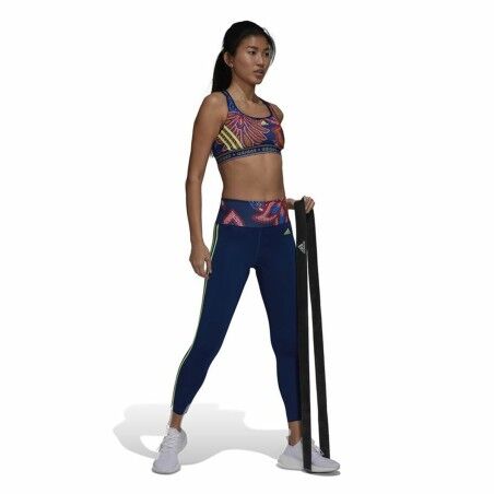 Reggiseno Sportivo Adidas Farm Rio Blu Marino
