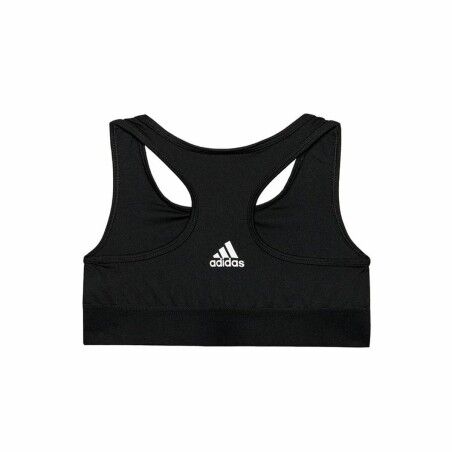 Reggiseno Sportivo Adidas Sports Single Jersey Per bambini Nero