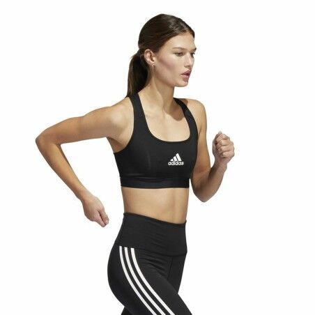 Reggiseno Sportivo Adidas Powerreact Nero