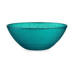 Ciotola Vivalto 623915 Turchese Vetro Ø 15 cm (6 Unità)