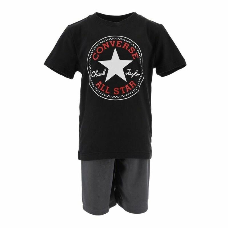 Completo Sportivo per Bambini Converse Chuck Taylor Patch Nero Completo Sportivo per Bambini Converse Chuck Taylor Patch Nero