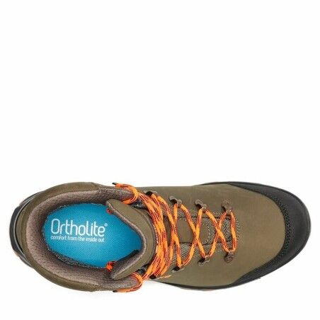 Scarpe da Uomo per Camminare Chiruca Game Force Hi Vis Marrone