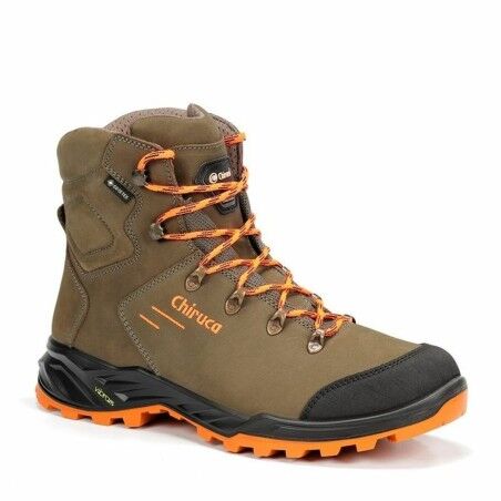 Scarpe da Uomo per Camminare Chiruca Game Force Hi Vis Marrone