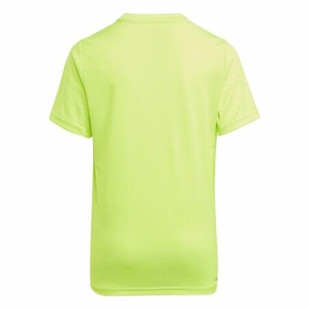 Maglia a Maniche Corte per Bambini Adidas U Tr-Es Logo Giallo