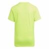 Maglia a Maniche Corte per Bambini Adidas U Tr-Es Logo Giallo