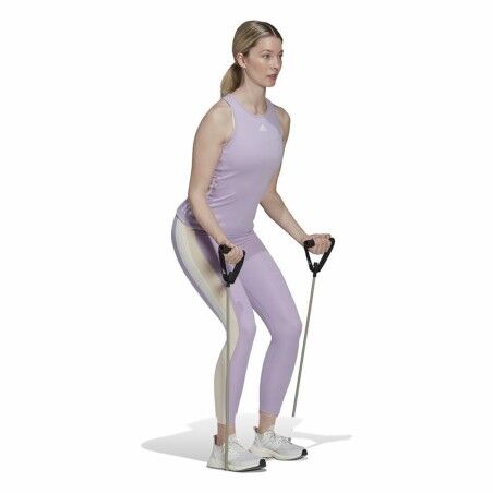 Maglia Smanicata da Donna Adidas Hyperglam Lavanda