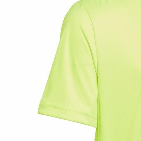 Maglia a Maniche Corte per Bambini Adidas U Tr-Es Logo Giallo